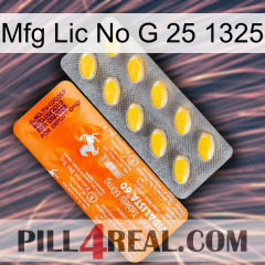 Mfg Lic No G 25 1325 new05